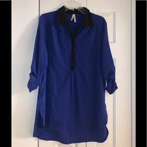 Royal blue tunic